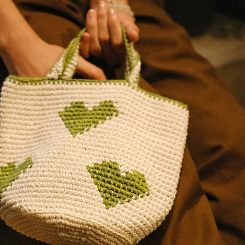 crochet handbag